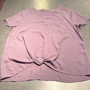 Never worn purple/grayish dress top